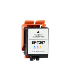 INKJET DAYMA EPSON T267 CIAN/MAGENTA/AMARILLO 200  PAG PREMIUM