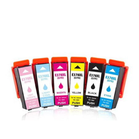 INKJET DAYMA EPSON T3794/T3784 (E378XL) AMARILLO  830 PAG PREMIUM