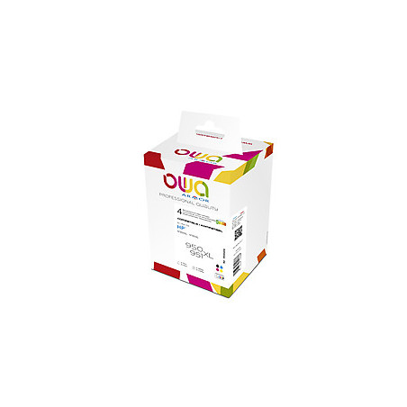 K10312OW ARMOR     Cartucho    HP PACK 4 HP950-1XL BCMY W.ILM N°950XL Bk N°951XL Cy N°951XL Ma N°951XL