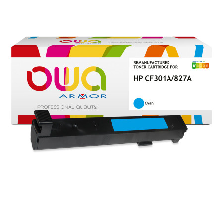 K15703OW ARMOR    OWA toner Cyan para HP Color Laserjet Ese M880 CF301A