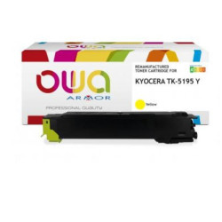 K18881OW ARMOR OWA Toner remanufactured 1T02R4ANL0 para KYOCERA TK5195 Y Yellow 7000p