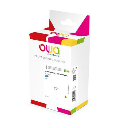 K20106OW ARMOR Owa Cartucho para HP n17 C6625AE Color 39ml - 700p