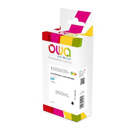 K20254OW ARMOR    Owa INKJET REMAN REMAN. FOR HP 350XL B Black Box