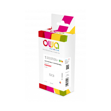 K20288OW ARMOR    Owa INKJET REMAN REMAN. FOR CAN.CL-513 3C 3 Colours Box