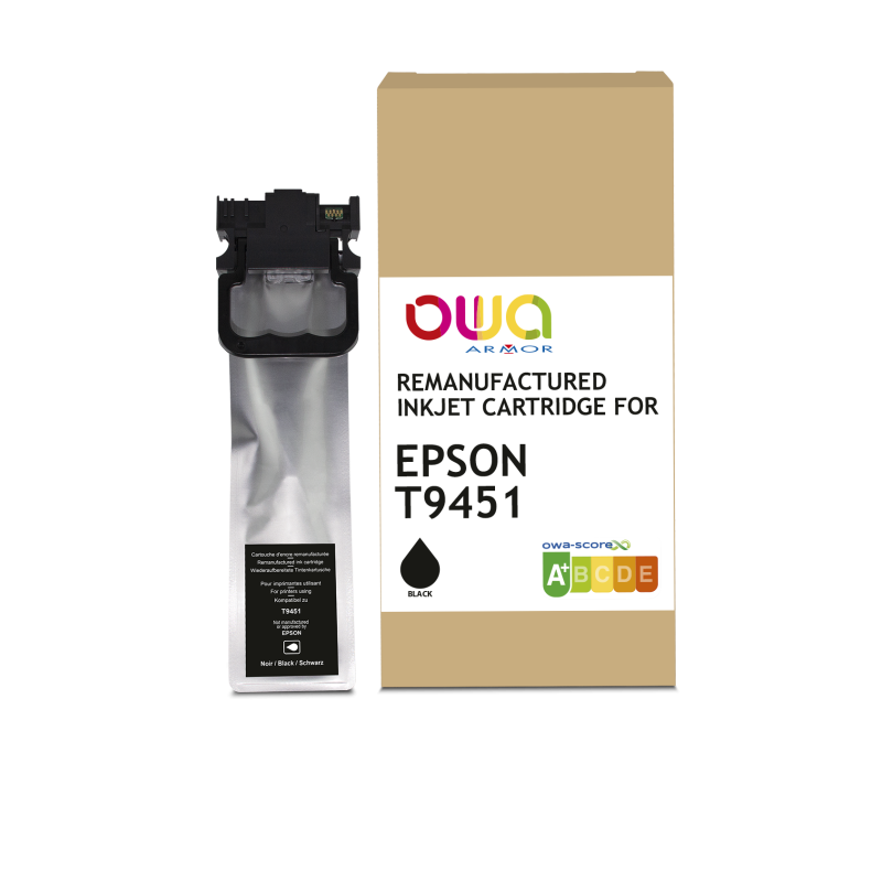 K20802OW ARMOR    Cartucho NEGRA T9451 XL PARA WFC5XXX