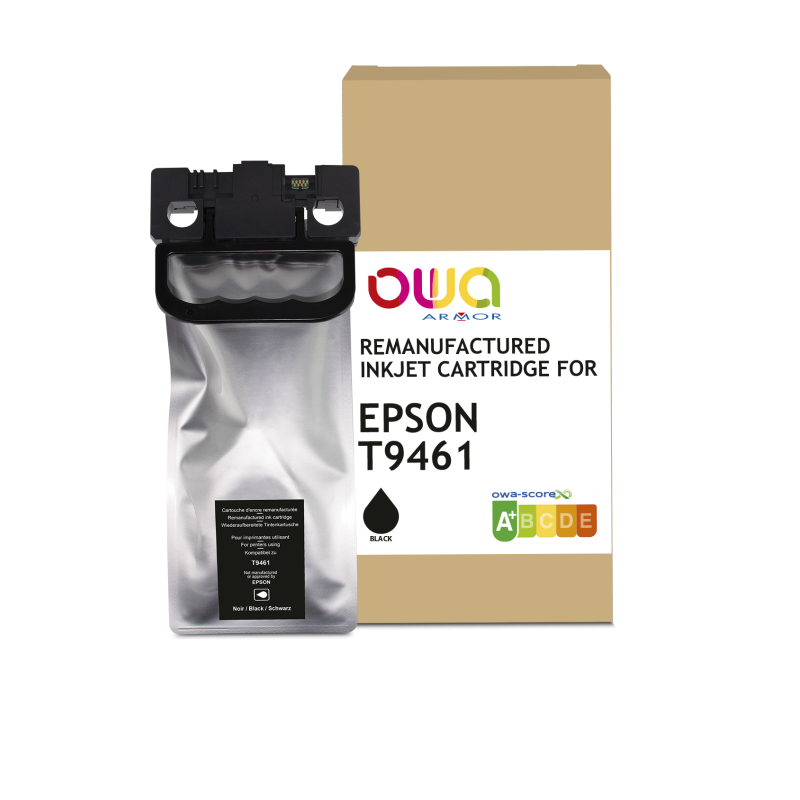 K20806OW ARMOR OWA Cartucho para EPSON T9461 Negra 172ml - 10000p