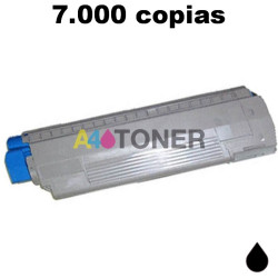 OKI 44059168 44059256 MC851 MC861 tóner negro compatible