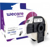 K80049W4 ARMOR WECARE Etiqueta Blanca Texto negro para BROTHER DK11201  29*90MM