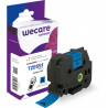 K80053W4 ARMOR WECARE Etiqueta Azul Texto Negro para BROTHER TZE551  24MM*8M