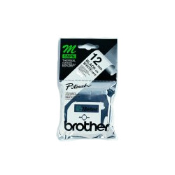 MK231BZ BROTHER Cinta No laminada Blanco/ negro 12 mm