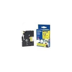 TZEFX631 BROTHER Cinta laminada Amarillo / negro (Flexibles) 12mm