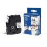 TZEN251 BROTHER Cinta No laminada blano/negro 24mm
