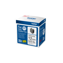 TZe231M5 BROTHER Pack multiple de cintas de etiquetado TZe231M5