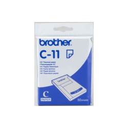 C11 BROTHER Papel Termico A7 (50 Hojas)