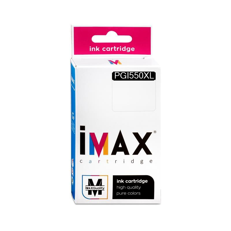 CARTUCHO IMAX® (PGI550XL BK) PARA IMPRESORAS CA - 24ml - Negro C04CA0025