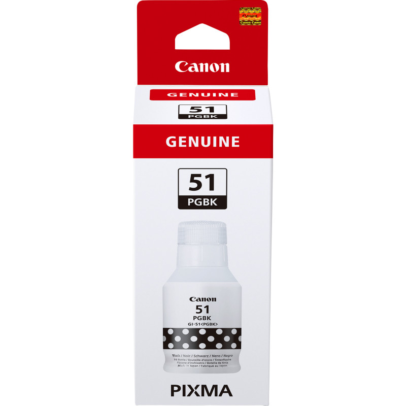4529C001 CANON Botella de tinta Negro GI-51PGBK para G1520 G2520 G3520 G3560