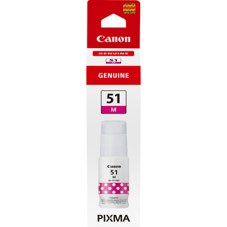4547C001 CANON Botella de tinta Magenta GI-51M para G1520 G2520 G3520 G3560
