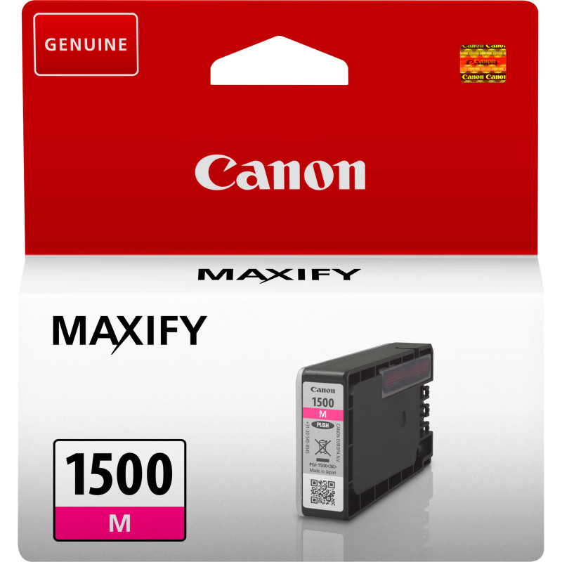 9230B001 CANON CARTUCHO TINTA PGI-1500C MAGENTA