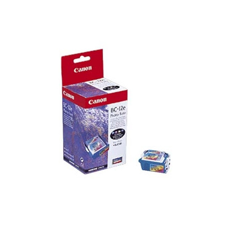 BC-12E Canon BJC-55/85 Cartucho + Deposito Fotografico Negro y Color