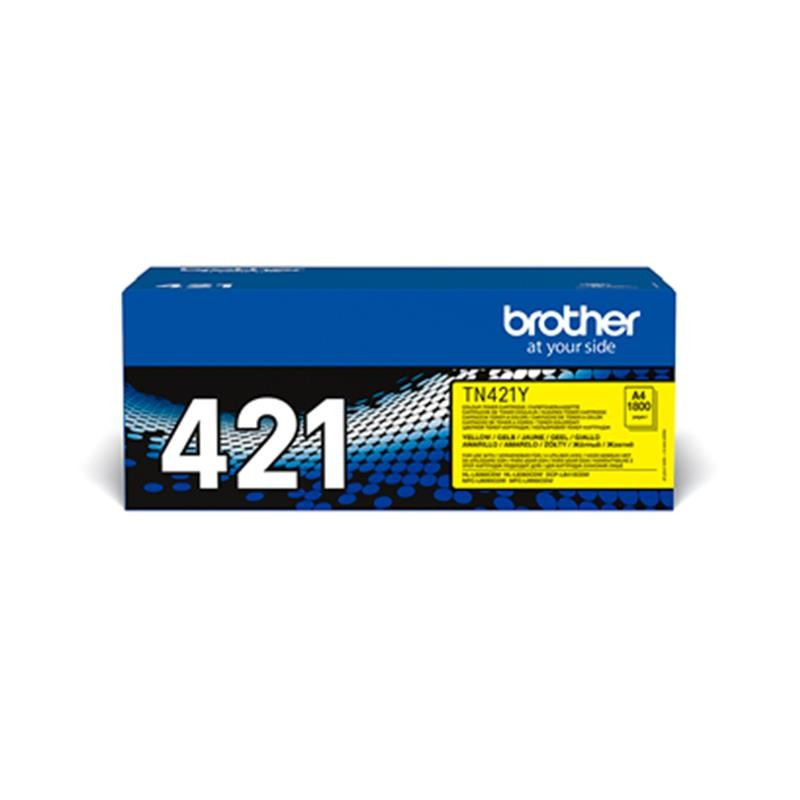 TONER ORIGINAL (TN421Y) PARA IMPRESORAS BROTHER - 1.800pag - Amarillo C03BR0085