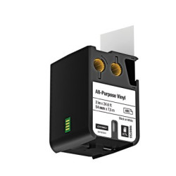 1868755 DYMO Cinta XTL 2" (54 mm) All-Purpose Negro/blanco Vinilo