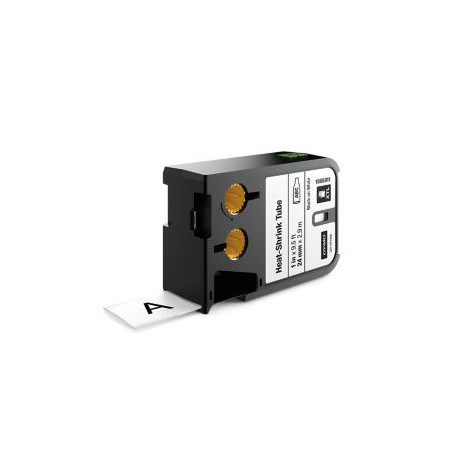 1868811 DYMO Cinta XTL 1" (24 mm) Negro/blanco termorretractil