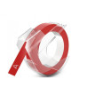 520102 DYMO Cinta RELIEVE 9mm X 3mt para rotuladora Omega/junior color Rojo