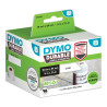 2112284 DYMO Etiqueta LW DURABLE 3/4" X 2-1/2" (19MM X 64MM) Papel blanco