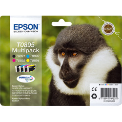 C13T08954010 Epson Stylus S20/SX105/SX205/405 Multipack (T089140+240+340+440)