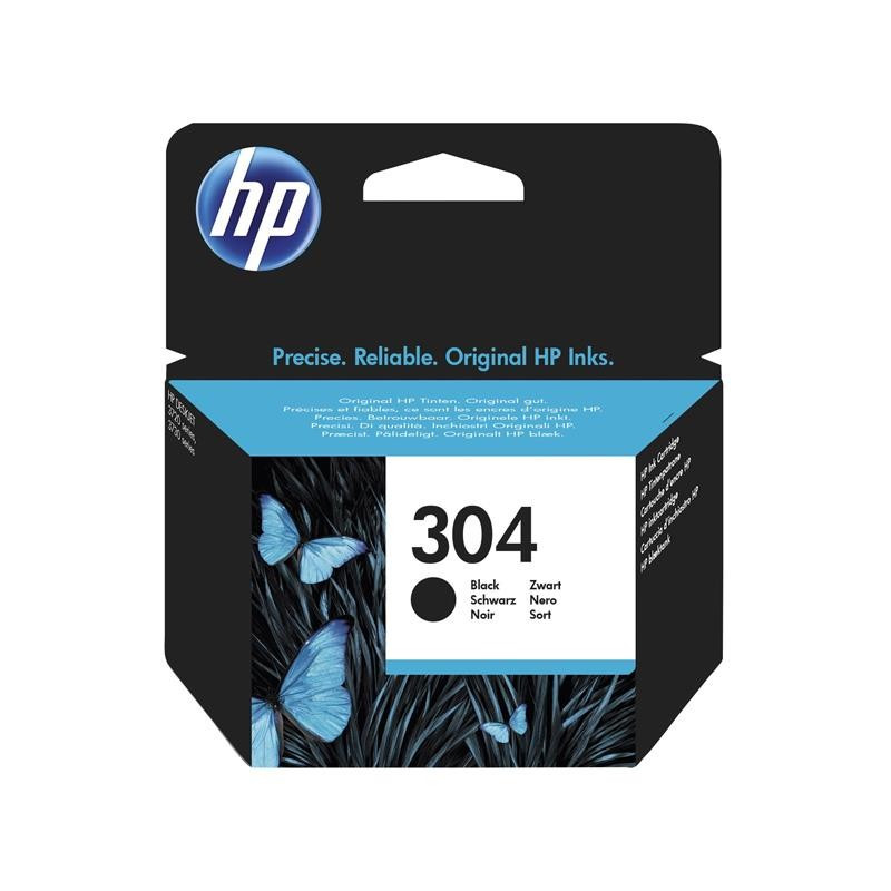 CARTUCHO ORIGINAL (N9K06AE Nº304) PARA IMPRESORAS HP - 120pag - Negro C08HP0152