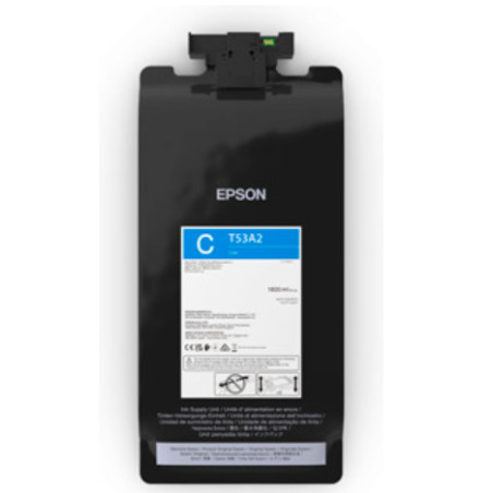 C13T53A200 EPSON Tinta GF Ink Cyan 1.6L RIPS 6 Col T7700DL