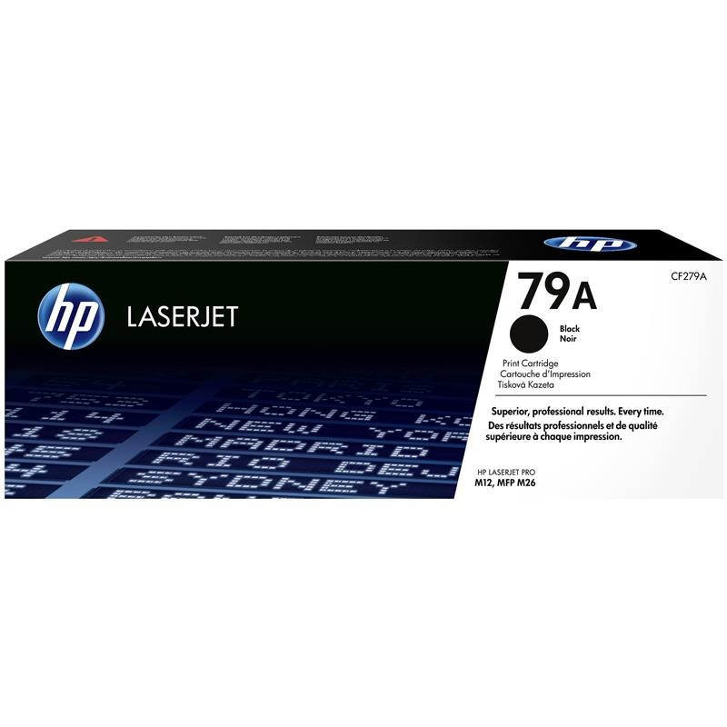 TONER ORIGINAL (CF279A Nº79A) PARA IMPRESORAS HP - 1.000pag - Negro C03HP0075