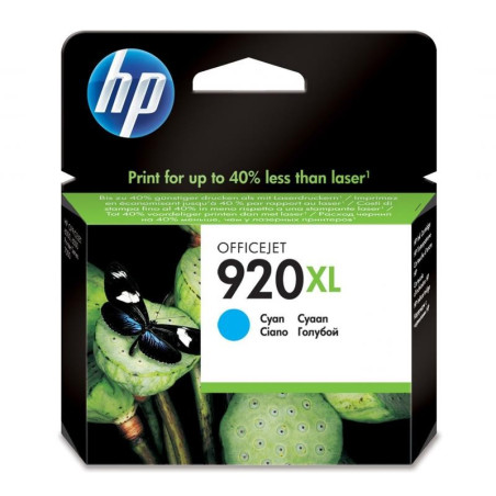 CARTUCHO ORIGINAL (CD972AE Nº920XL) PARA IMPRESORAS HP - 700pag - Cyan C08HP0087