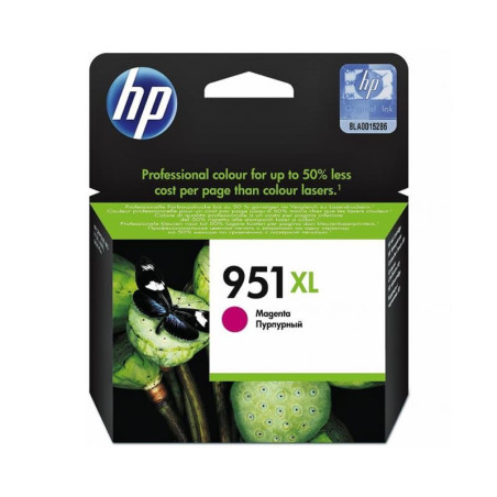 CARTUCHO ORIGINAL (CN047AE Nº951XL) PARA IMPRESORAS HP - 1.500pag - Magenta C08HP0097