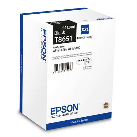 C13T865140 Epson Cartucho T8651 negro XXL