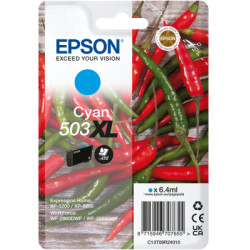 C13T09R24020 EPSON Tinta cian 503XL Pimientos