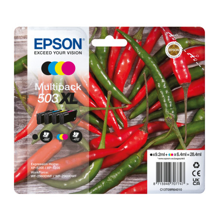 C13T09R64020 EPSON Multipack 4 colores 503XL