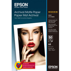 C13S041342 Epson Papel Mate Larga Duracion (Archival Matte Paper) A4