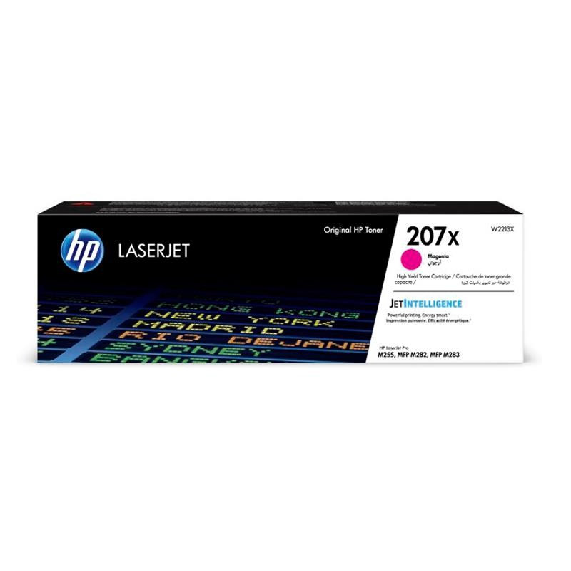 TONER ORIGINAL (W2213X Nº207X) PARA IMPRESORAS HP - 2.450pag - Magenta C03HP0164