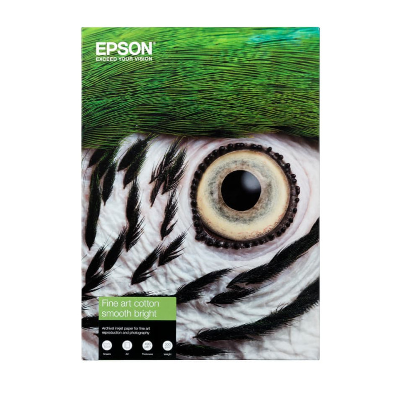 C13S450276NQ Epson GF Papel Fine Art Cotton Smooth Bright II