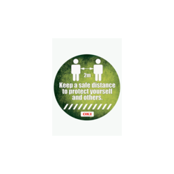 OKIMED116 Floralabels Circulo de ventana 285 x 285 mm