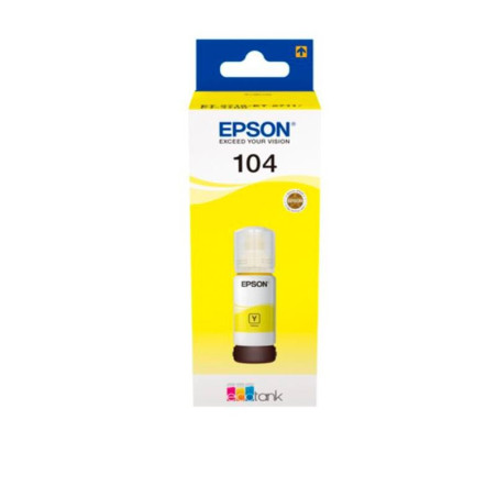 CARTUCHO ORIGINAL (C13T00P440 Nº104) PARA IMPRESORAS EPSON - 65ml - Amarillo C08EP0202