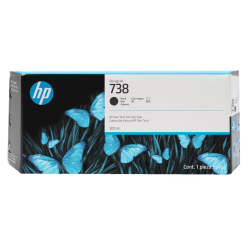 498N8A HP DESIGNJET 738 CARTUCHO NEGRO 300ML
