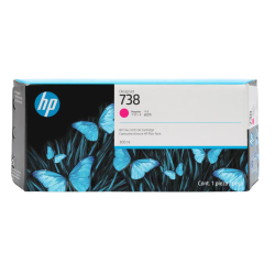 676M7A HP DESIGNJET 738 CARTUCHO MAGENTA 300ML