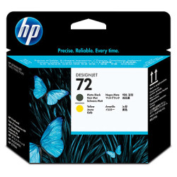 C9384A HP Designjet T610/1100 Cabezal Negro mate y Amarillo nº72
