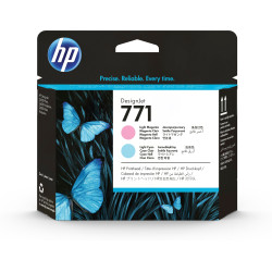CE019A HP DesignJet Z6200/771 Cabezal cían claro/magenta claro