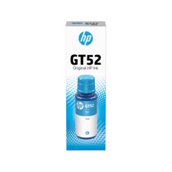 M0H54AE HP Botellas de tinta GT52 Cian