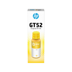 M0H56AE HP Botellas de tinta GT52 Amarilla