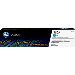 CE311A HP Laserjet PRO 100 CP/1025NW/1025/1020 Toner Cian 126A