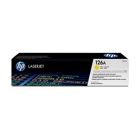 CE312A HP Laserjet PRO 100 CP/1025NW/1025/1020 Toner Amarillo 126A